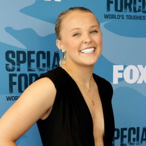 JoJo Siwa at the red carpet for "Special Forces: World's Toughest Test"