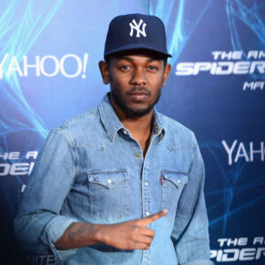 Kendrick Lamar at "The Amazing Spider-Man 2"