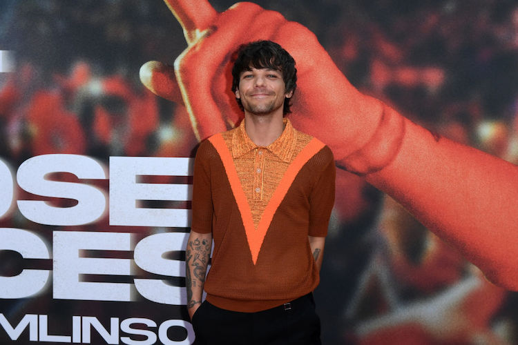 Louis Tomlinson at the LA premiere of "All Of Those Voices"