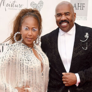 Steve Harvey and his wife Majorie Harvey at WACO Theater Center's 3rd Annual Wearable Art
