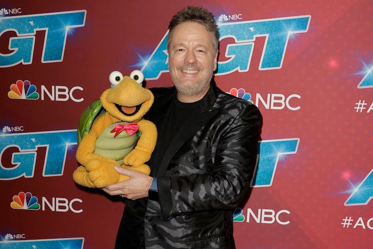 Terry Fator on the 'America's Got Talent' red carpet