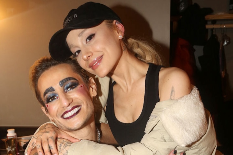 Ariana Grande and Frankie Grande at "The Rocky Horror Show" in New Hope PA