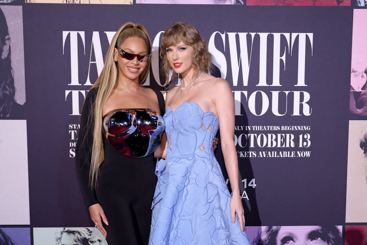 Beyonce and Taylor Swift at 'The Eras Tour' Movie premiere