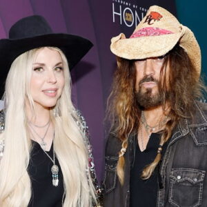 Billy Ray Cyrus and FIREROSE at the 16th Annual ACM awards