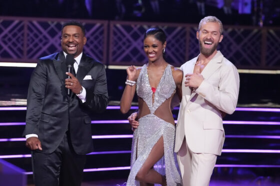 Charity Lawson and Artem Chigvintsev on 'Dancing With The Stars' week 1