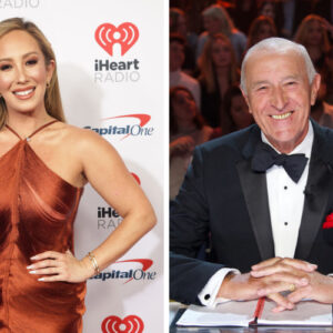Cheryl Burke at the iHeart Radio music festival, Len Goodman on 'Dancing With the Stars' Season 28