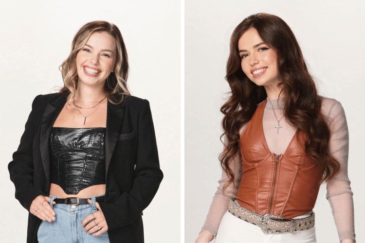 Claudia B and Mara Justine for 'The Voice'