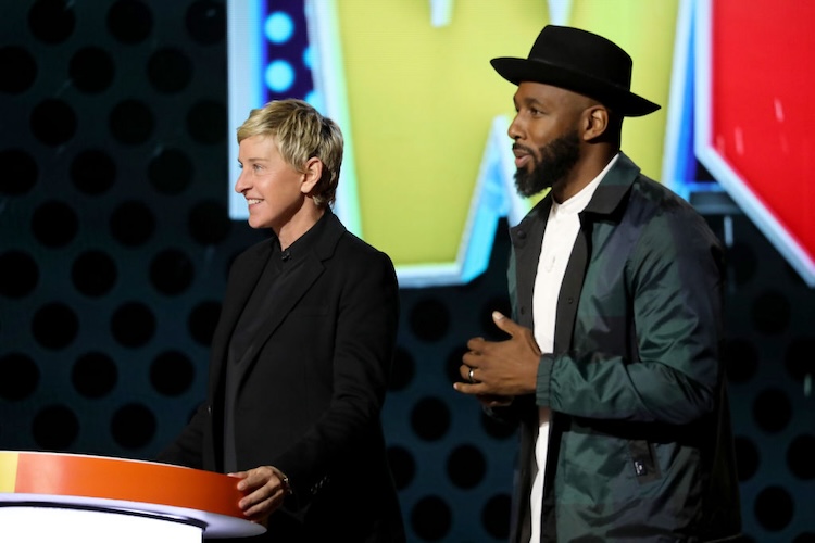 Ellen DeGeneres and Stephen 'tWitch' Boss on 'Game of Games'