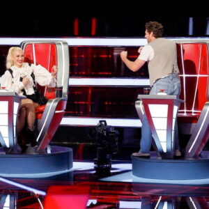 Gwen Stefani and Niall Horan on 'The Voice' Season 23 Battle Rounds