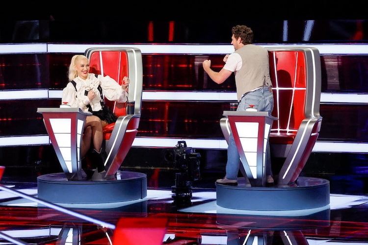 Gwen Stefani and Niall Horan on 'The Voice' Season 23 Battle Rounds