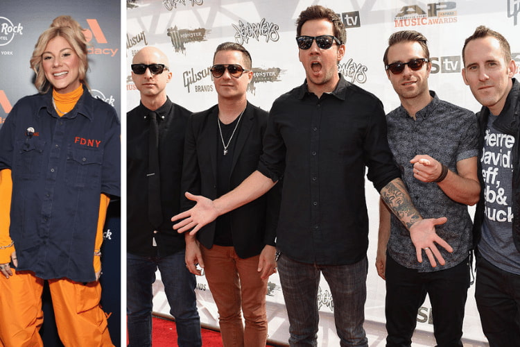 Jax attends Audacy's "Leading Ladies" celebration, Simple Plan at the 2015 Alternative Music Awards