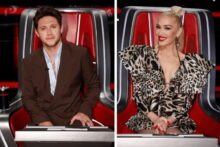 Gwen Stefani Reacts to Niall Horan’s Impression of Blake Shelton