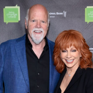 Rex Linn and Reba McEntire at the Bring Change to Mind Gala