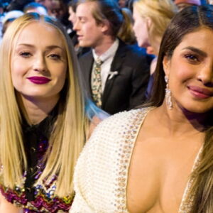 Sophie Turner and Priyanka Chopra at the 62nd Annual GRAMMY Awards