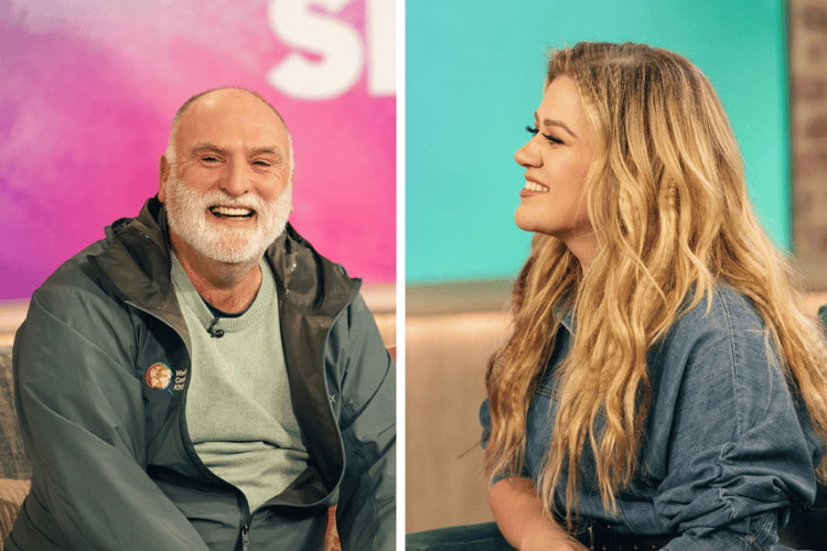 Jose Andres on 'The Kelly Clarkson Show' and Kelly Clarkson on 'The Kelly Clarkson Show'