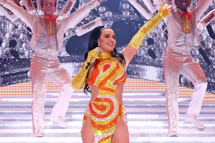 Katy Perry performing at Katy Perry: PLAY Las Vegas Residency @ Resorts World Las Vegas