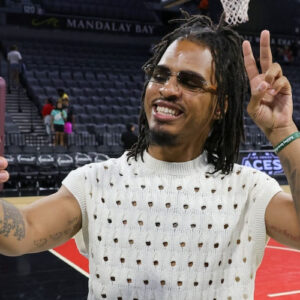 Keith Lee at New York Liberty and the Las Vegas Aces at Michelob ULTRA Arena