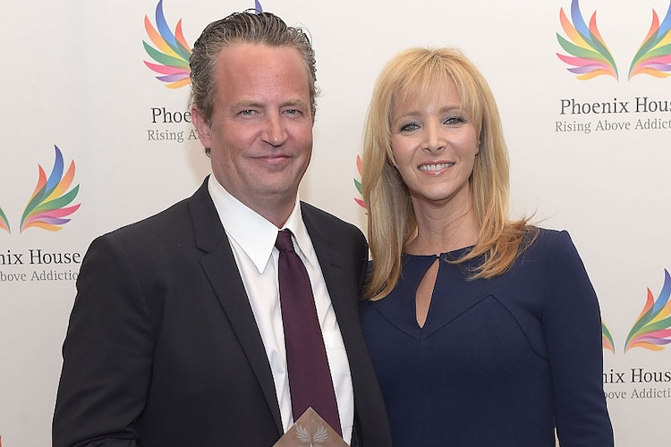 Matthew Perry and Lisa Kudrow at Phoenix House's 12th Annual Triumph For Teens Awards Gala at the Montage Beverly Hills