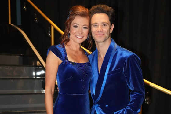 Alyson Hannigan and Sasha Farber on 'Dancing With The Stars'