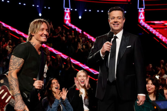 Keith Urban and Carson Daly on 'The Voice' Season 24 Finale