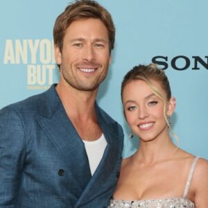 Glen Powell and Sydney Sweeney at the 'Anyone But You' NYC premiere