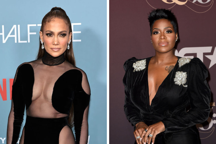 Jennifer Lopez at the "Halftime" premiere, Fantasia Barrino at a celebration of Quincy Jones