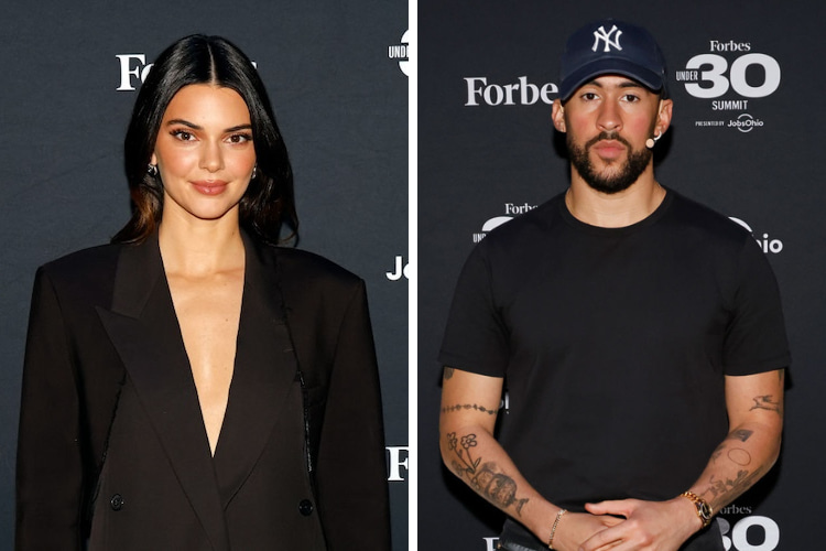 Kendall Jenner at 2023 Forbes 30 Under 30, Bad Bunny at 2023 Forbes 30 Under 30