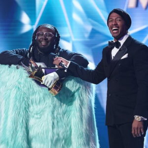 Tpain and Nick Cannon on 'The Masked Singer'