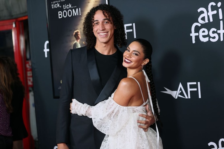 Vanessa Hudgens and Cole Tucker at the 2021 AFI Fest