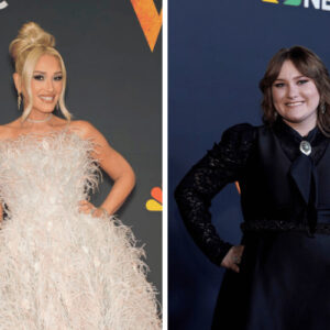 Gwen Stefani for 'The Voice, Finale, Ruby Leigh for 'The Voice' Finale.