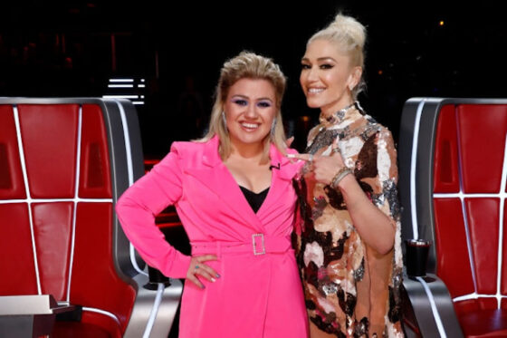 Kelly Clarkson and Gwen Stefani for 'The Voice' Season 17