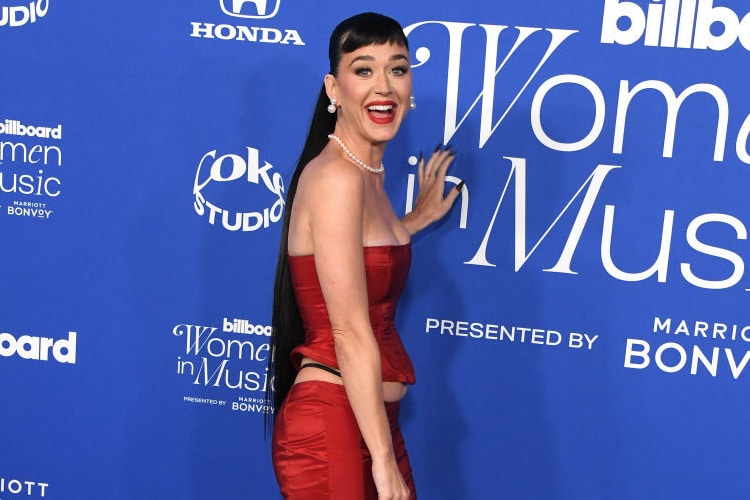 Katy Perry at the 2024 Billboard Women in Music celebration 