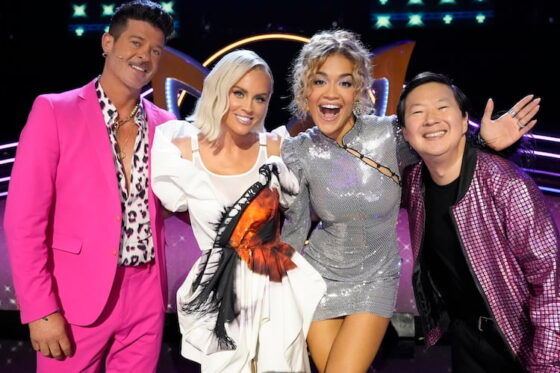 Robin Thicke, Jenny McCarthy, Rita Ora, and Ken Jeong for 'The Masked Singer' 2024