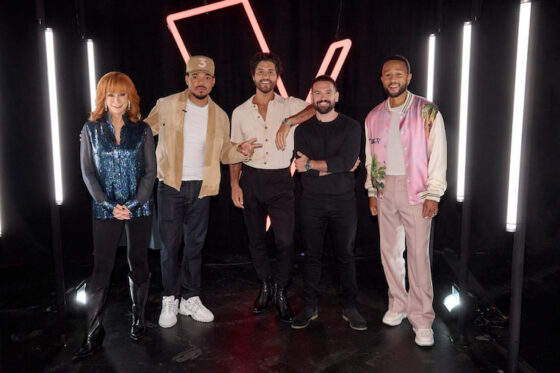 Reba McEntire, Chance The Rapper, Dan and Shay, and John Legend for 'The Voice 2024'
