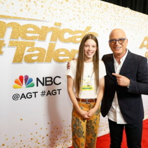 Courtney Hadwin and Howie Mandel on 'America's Got Talent' Season 13