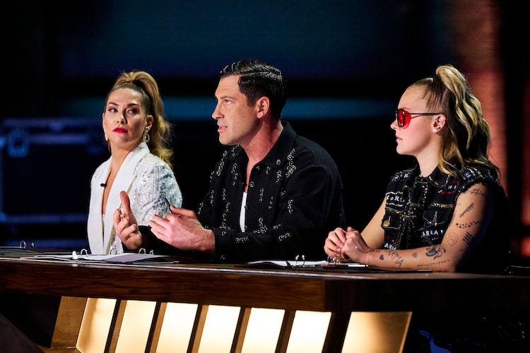 Allison Holker, Maks Chmerkovksiy, and JoJo Siwa on 'So You Think You Can Dance' 