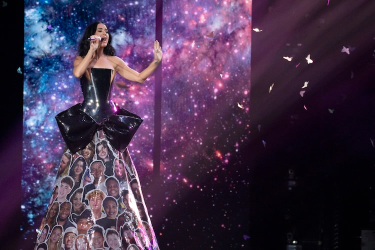 Katy Perry during the 'American Idol' 2024 finale 