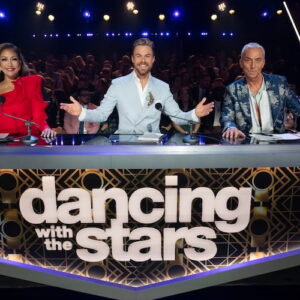 Carrie Ann Inaba, Bruno Tonioli, and Derek Hough