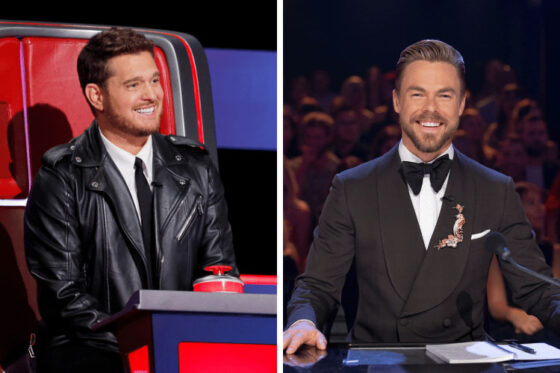 Michael Buble on 'The Voice,' Derek Hough on 'Dancing With The Stars'