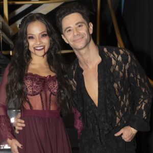 Jenn Tran and Sasha Farber on 'Dancing With The Stars' 2024