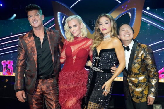 Robin Thicke, Jenny McCarthy, Rita Ora, and Ken Jeong on 'The Masked Singer' 2025