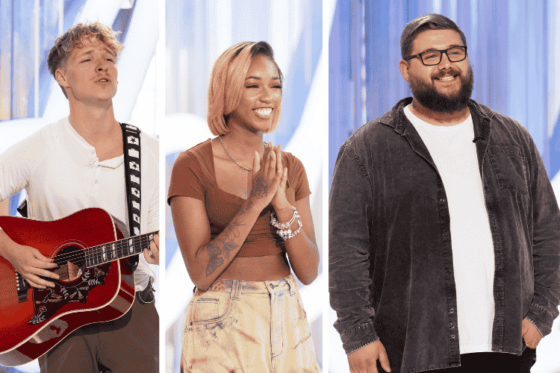 Baylee Littrell, Gabby Simone, and Che on 'American Idol' 2025