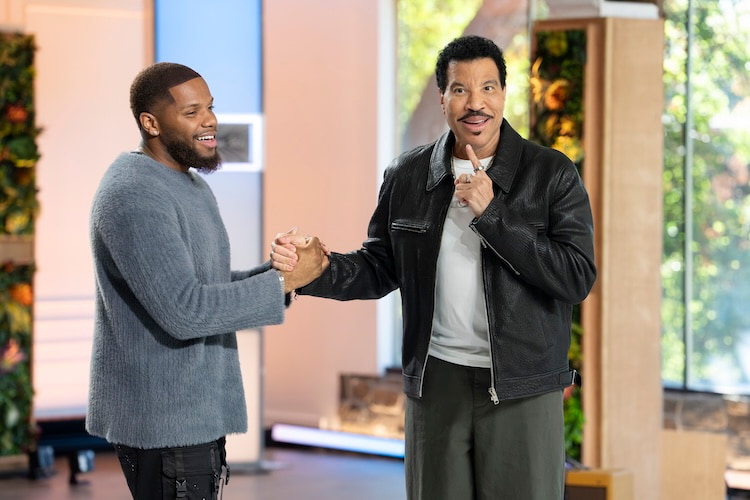 Victor Soloman and Lionel Richie on 'American Idol' 