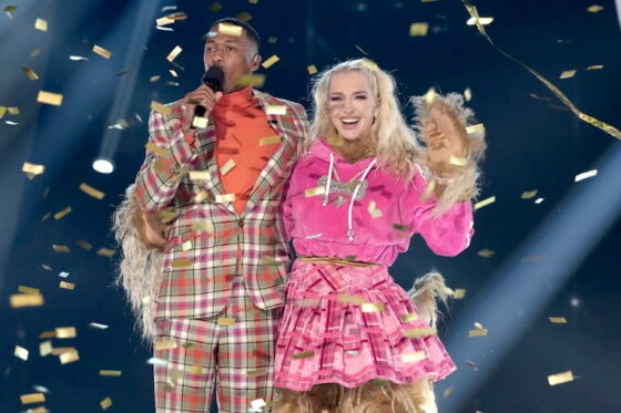 Nick Cannon and Erika Jayne on 'The Masked Singer' 2025