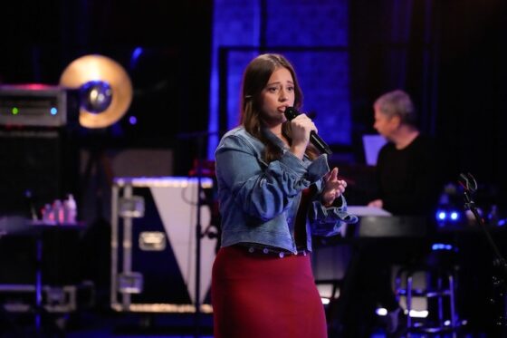 Ava Nat sings on 'The Voice' Knockout Round