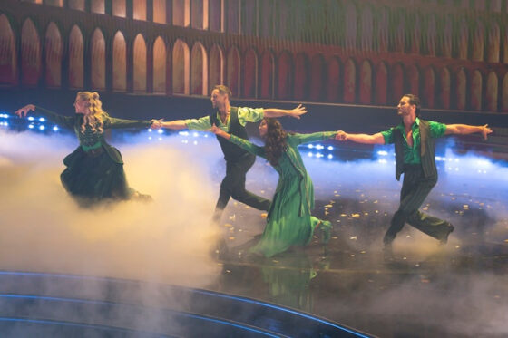 Emma Slater, Pasha Pashkov, Val Chmerkovskiy, and Jenna Johnson on 'Dancing With The Stars' 2025