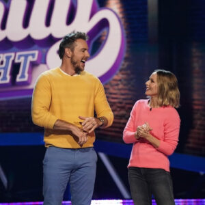 Kristen Bell and Dax Shepard on 'Family Game Fight"