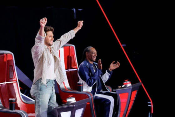 Niall Horan and Snoop Dogg on 'The Voice' Battle Rounds 2025
