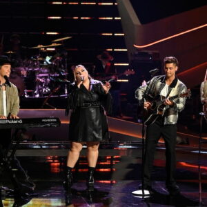 Dek of Hearts and Kayleigh Clark on 'The Voice' Knockout Rounds 2025'