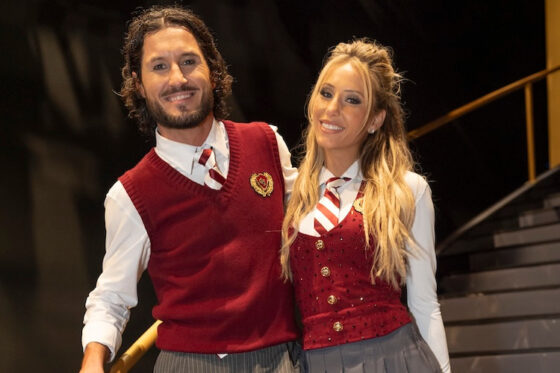 Val Chmerkovskiy and Alix Earle on 'Dancing With The Stars' 2025